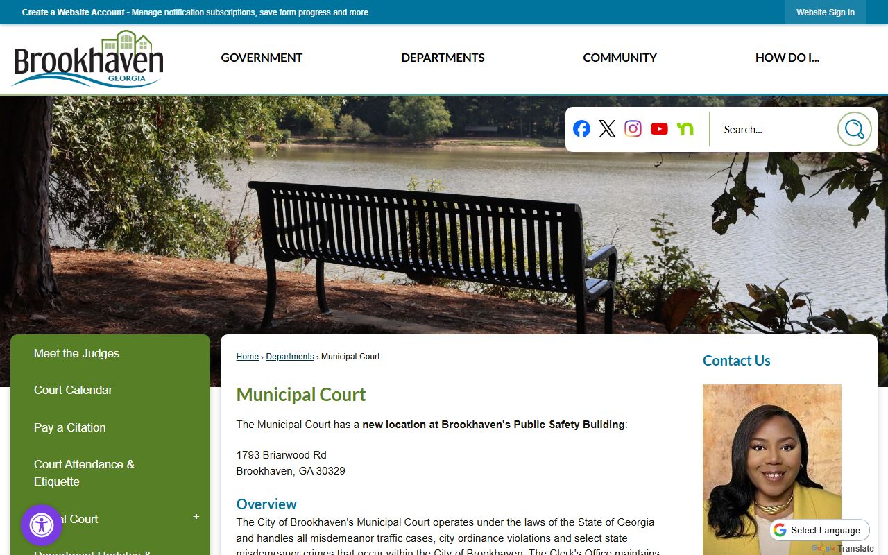 Brookhaven white pages municipal court case search