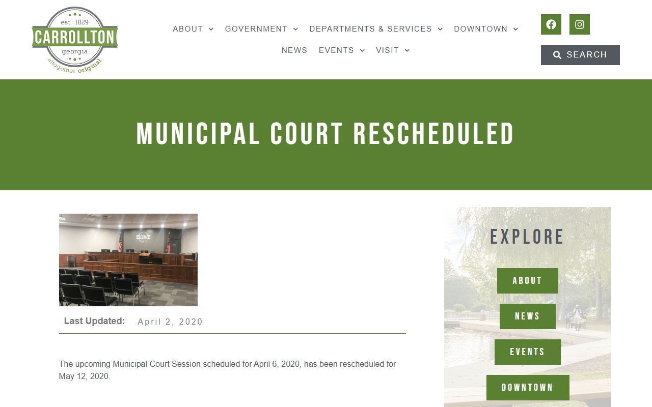 Carrollton white pages municipal court case search