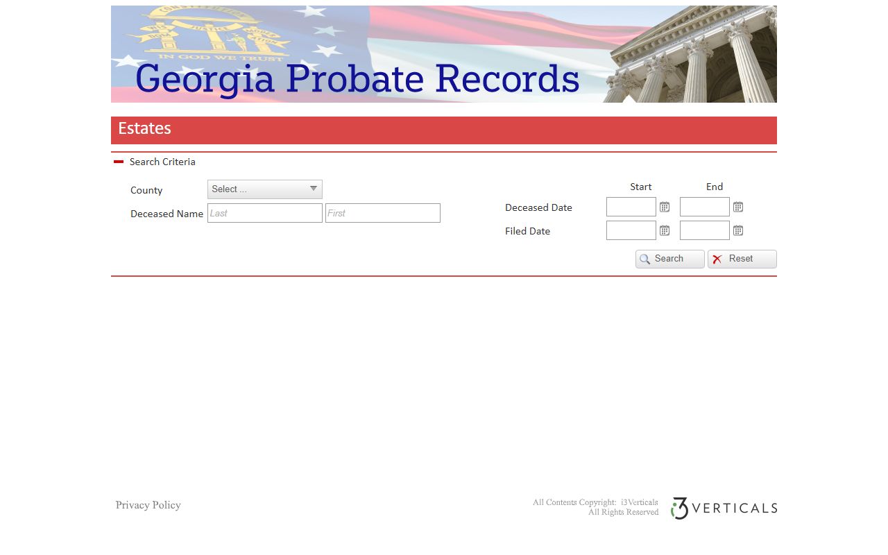 Clayton County White Pages estate records search on Georgia Probate Records