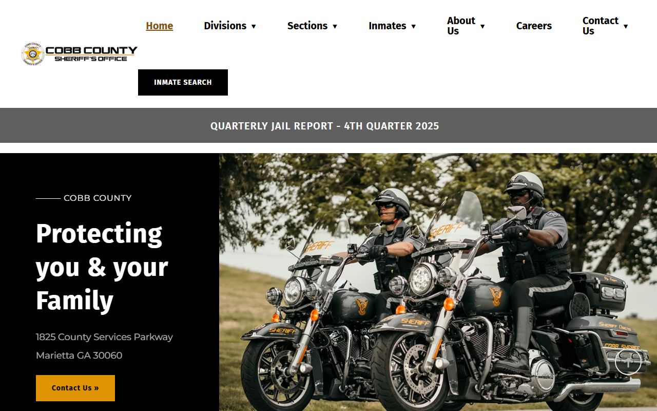 Cobb County White Pages sheriff's office and jail records