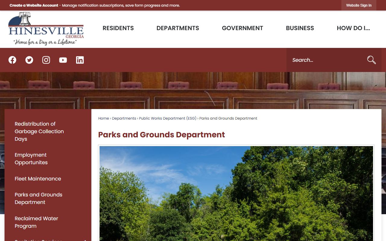 Hinesville White Pages business license search information